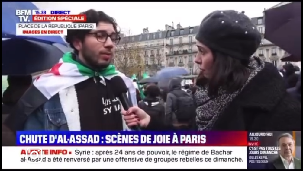 BFM TV — En direct des rues de Paris